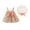 Orange, variant on MEZZALL Baby Girls Kids Dresses Summer Toddler Floral Ruched Sleeveless Dress Sundress, Orange, 2-3 Years