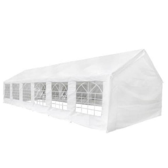 OnlineGymShop CB21804 Outdoor Large Party Tent, 40 x 20 ft. - White