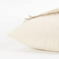 thumbnail image 2 of Rizzy Home 20" x 20" Poly Filled Pillow with Cotton Duck Cover-Natural, 2 of 2