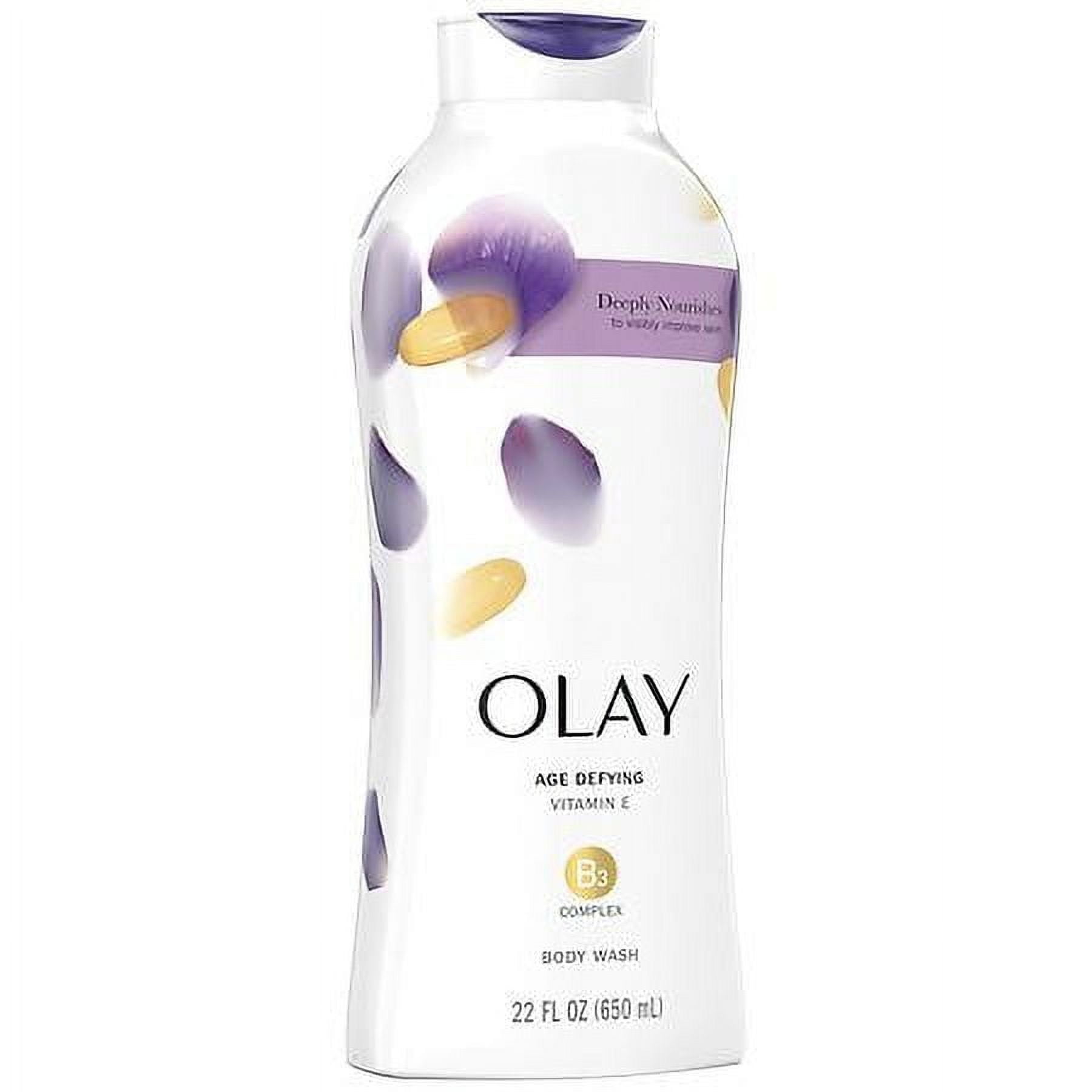 Olay Age Defying Body Wash with Vitamin E Unscented 22.0 fl oz