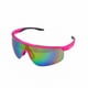 thumbnail image 1 of Gafas de Sol Retro Vaporwave con Escudo de Béisbol Rawlings en Neón Rosa, 1 of 5