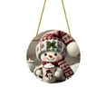 thumbnail image 2 of Xihbxyly Cosas Por Menos de 5 Dolares Muñeco de Nieve Navideño con Forma de Acrílico, Decoración Colorida para Ventana, Decoración para Festival, Colgante para Porche, 2 of 7