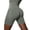 Grey, variant on Women's Workout Gym Shorts, High Waisted Lifting Scrunch Seamless Booty Shorts Black L