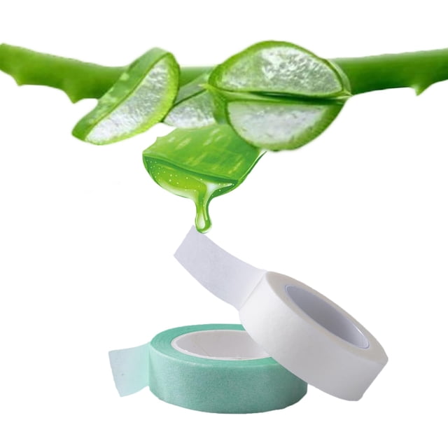 Cinta de maquillaje con aloe vera NswfDzk, 6 rollos, 0.48" de ancho