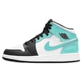 thumbnail image 4 of Big Kid's Jordan 1 Mid "Igloo" White/Tropical Twist-Black (554725 132) - 6, 4 of 7