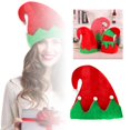 thumbnail image 2 of Sombrero Navideño Materiales Para Decoración Navideña Sombrero Con Rayas Y Costuras Adorno Para Sombrero Adecuado Para Reuniones Familiares Y Fiestas Navideñas, 2 of 7