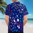thumbnail image 6 of High Quality Hawaiian Shirts for Men Short Sleeve Aloha Beach Shirt Floral Summer Casual Button Down Shirts Blouses K9KXQ8, 6 of 7