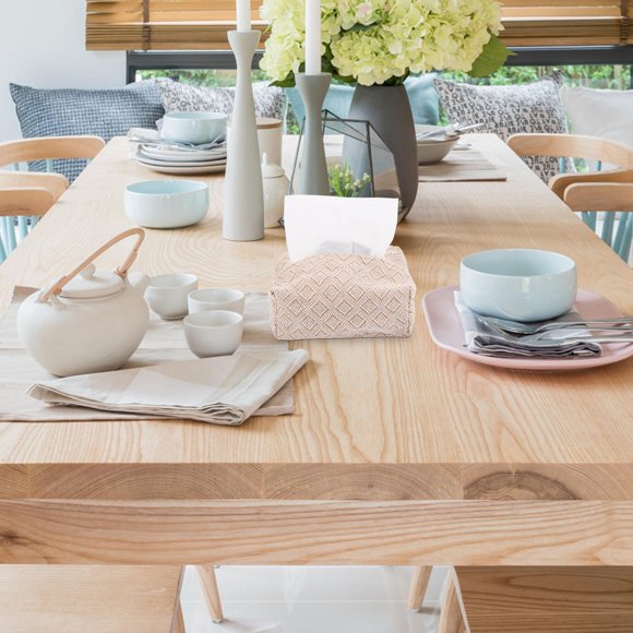 BESTYASH Pañuelos Decorativo De Tela Y Lino Marfil Ideal Para Y Habitación De Casa