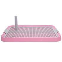 Minkissy Indoor Dog Potty Box with ABS Tray, Easy to pet Training Potty for Puppies and Small Dogs