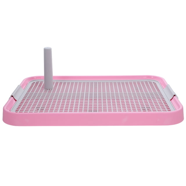 Toilette pour Chien pour Petits et Grands Chiens Support de Tapis de Pipi pour Chien Utilisation Intérieure et Extérieure Plateau de Pot pour Chien Intérieur