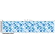 thumbnail image 2 of Ambesonne Moroccan Fabric by the Yard Upholstery, Mosaic Pattern, 2 Yards, Pale Blue, 2 of 4