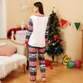 thumbnail image 5 of Yuanyu Reindeer Christmas Family Matching Pajama for Family,Parent-child PJ's for Women/Men/Kids/Couples, Onesie, Unisex, 5 of 10