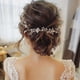 thumbnail image 3 of Novia extra larga perla y cuentas de cristal novia pelo vid boda cabeza pieza novia accesorios para el cabello diadema joyería accesorios para el cabello, 3 of 8