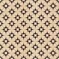 thumbnail image 1 of Ahgly Company Indoor Square Patterned Light Brown Area Rugs, 6' Square, 1 of 6