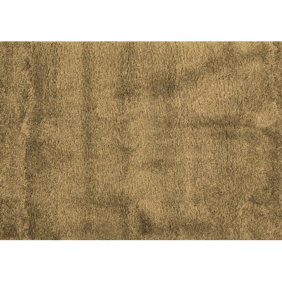 Ahgly Company Indoor Rectangle Abstract Brown Contemporary Area Rugs, 2' x 4'