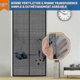 thumbnail image 4 of Magnetic Door Curtain 80x210cm, Black Anti-Mosquito Insect Repellent Mesh with Easy No-Drill Installation, 4 of 4
