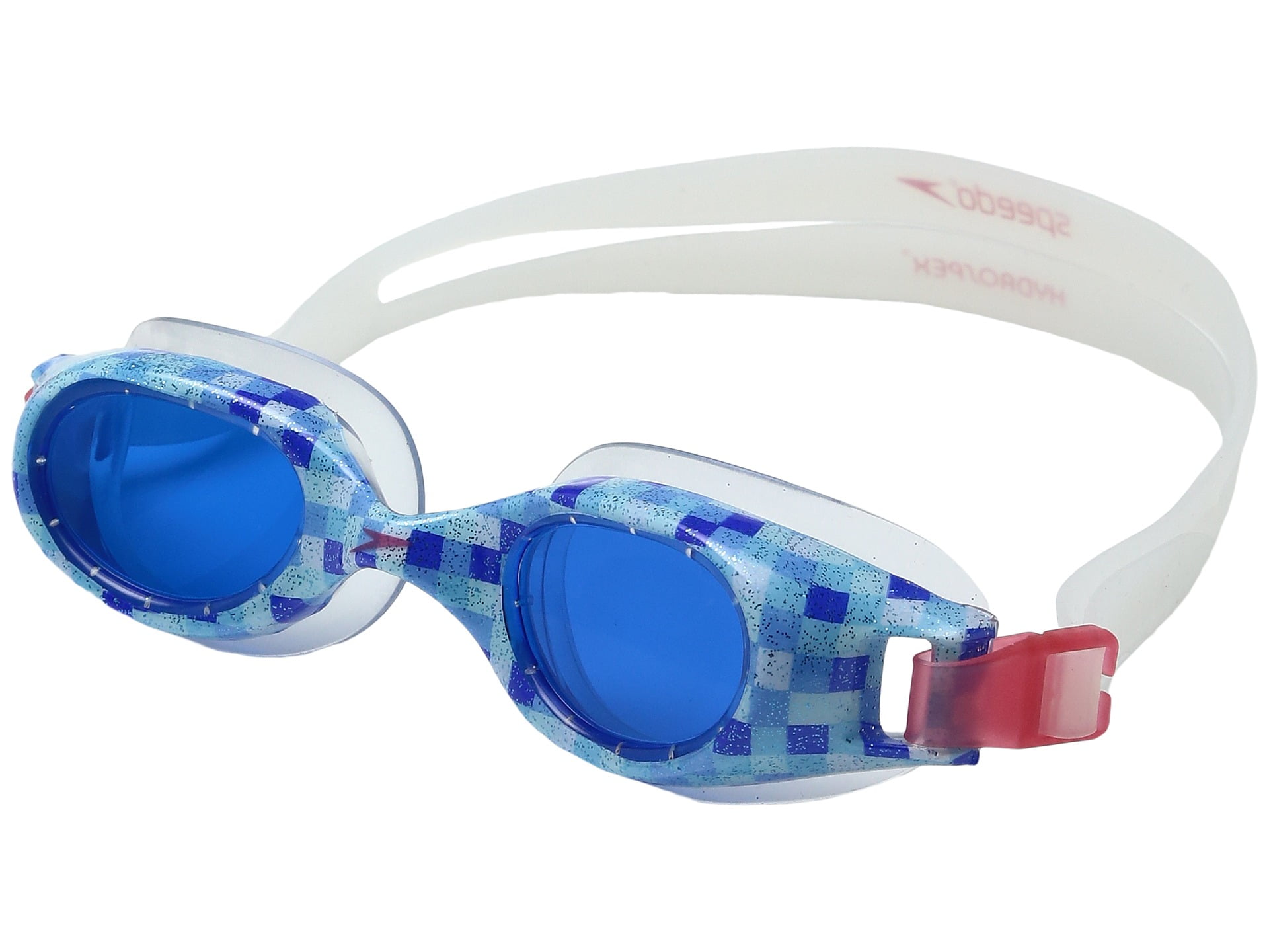 Speedo Junior Hydrospex Print Goggle Kids Recreation Goggle White