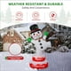 thumbnail image 5 of Muñeco de nieve inflable giratorio BrdJade de 6 pulgadas con LED, 5 of 8