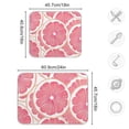 thumbnail image 3 of Grapefruit Fruit Dish Drying Mat for Kitchen Counter 18x24 In Absorbent Microfiber Reversible Mats Dish Drainer Protector Rack Pad for Coffee Bar Table, 3 of 7