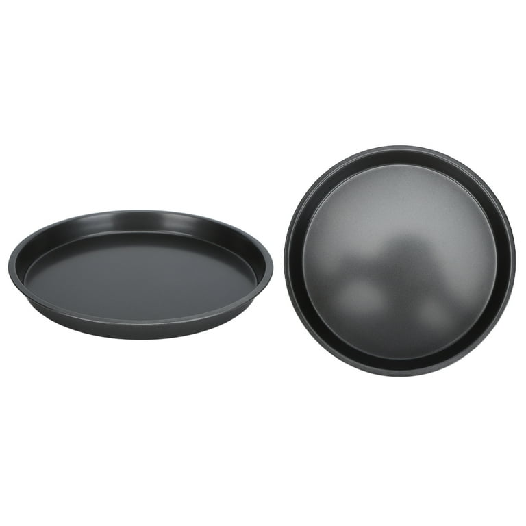 2pcs Cake Pan Baking Tray Small Pizza Non Stick Oven Square Tool Carbon  Steel