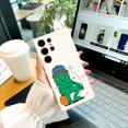 thumbnail image 3 of Añade un toque de creatividad a tu iPhone con una funda de goma de TPU elegante y flexible que muestra un estampado de dibujos animados único, 3 of 4