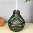 thumbnail image 4 of Deeceymbur Wood Aroma Essential Oil Diffuser, 200ml Mini New Wood Grain Aroma Diffuser Humidifier Office and Home Desktop Product, 4 of 5