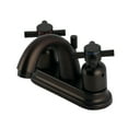 thumbnail image 6 of Kingston Brass FB5611DX 4 in. Centerset Deck Mount Bathroom Faucet, Polished Chrome, 6 of 6