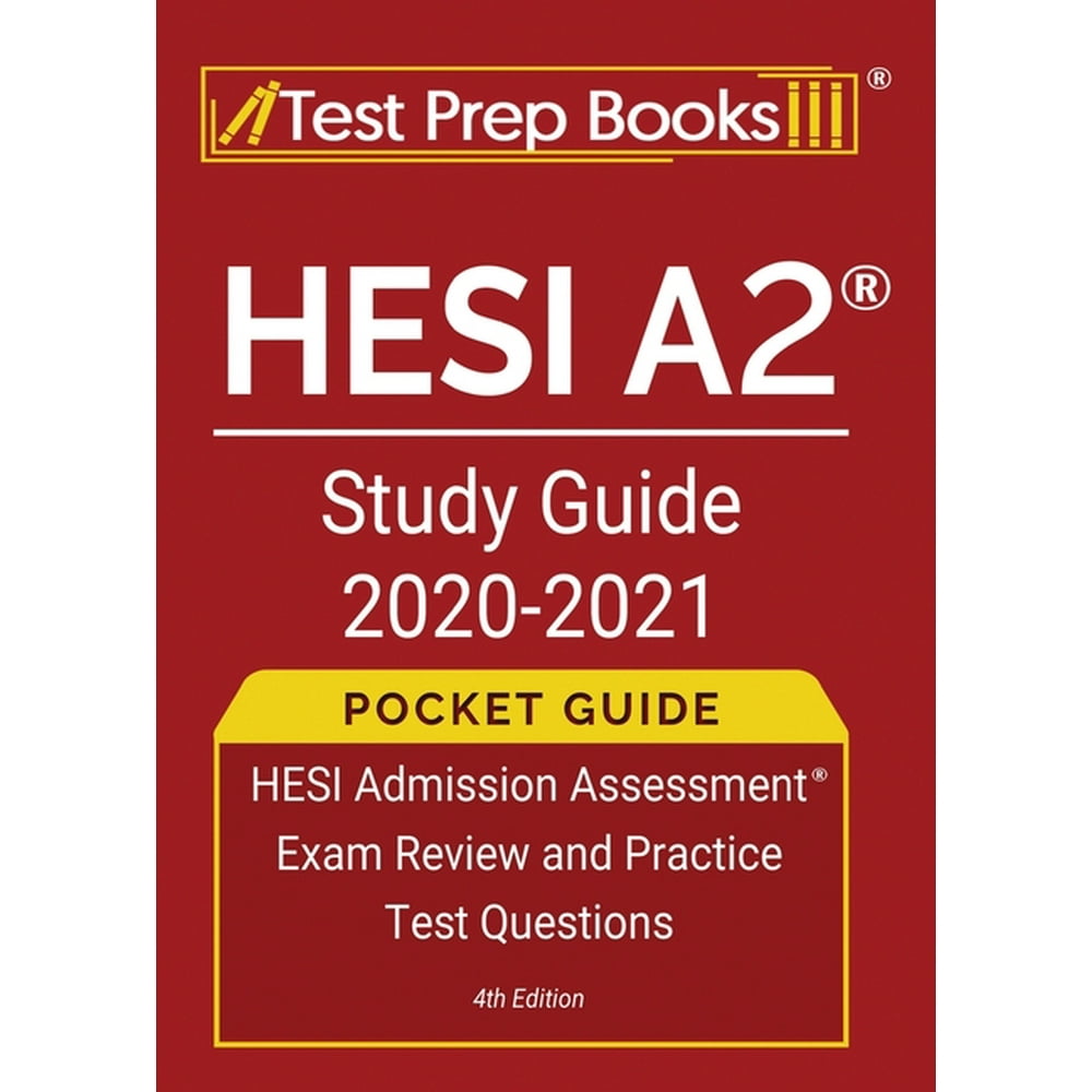 HESI A2 Study Guide 20202021 Pocket Guide HESI Admission Assessment