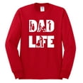 thumbnail image 2 of Wild Bobby,Dad Life Kids Father Husband Best Dad Gift, Father's Day, Men Long Sleeve Shirt, Red, X-Large, 2 of 3