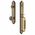 thumbnail image 5 of Grandeur Arccgrwin_Esetd_Na Arc Solid Brass Rose Dummy Full Plate "C" Grip Handleset -, 5 of 5