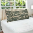 thumbnail image 7 of GZHJMY Camouflage Queen Pillowcase Super Soft Cozy Plush Pillow Case with Zipper for Sofa Bed Couch, 20 x 30 Inch, 7 of 7