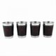 thumbnail image 5 of 4 Pack Mini Mugs Stackable Stainless Steel Mugs Outdoor Travel Camping Mugs With Leather Case, 5 of 5