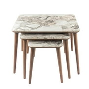 Context Modern Nesting Table Set of 3 - Efes