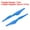 Blue, variant on Uxcell 5 Set RC Propellers Blade Prop 2 Vane 7.6cm Dia Plastic Blue Low-Noise RC Airplane DIY Aircraft Drone