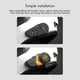 thumbnail image 4 of LX3 Casco Auricular Bluetooth 1200MAH Motocicleta BT5.0 InaláMbrico Manos Llamada EstéReo Antiinterferencia Auricular Impermeable-C, 4 of 5