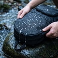 thumbnail image 7 of 3-in-1 Packable Travel Backpack, Foldable Tote Bag with Compact Pouch, Waterproof Lightweight Daypack for Commuting, Hiking, Gym, and Weekend Trips, Black, 7 of 7