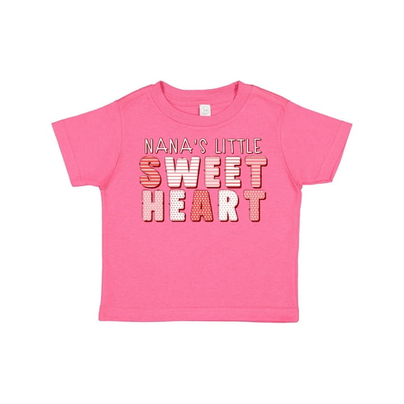 Inktastic Nana's Little Sweet Heart Boys or Girls Toddler T-Shirt