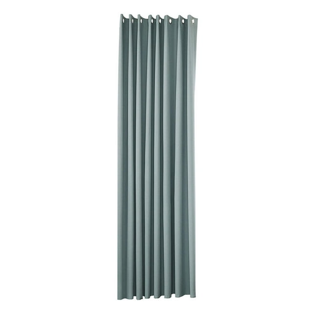 Cortinas térmicas opacas con ojales, aislantes, inalámbricas, para exteriores, jardín y patio Azul claro62.99 pulgadas
