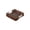 🔥 Brown_Hot#1065, variant on Handwoven Storage Tray Imitation Woven Serving Basket with Handles Plastic Decorative Fruit Table Organizer Square Flat Base 26 x 26 x 4 cm