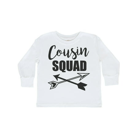 

Inktastic Cousin Squad with Arrows Gift Toddler Boy or Toddler Girl Long Sleeve T-Shirt