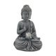 thumbnail image 1 of Estatua de Buda con energía solar y luz, figura de resina hecha a mano versátil para Tamaño S, 1 of 9