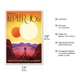 thumbnail image 2 of Relax on Kepler-16b - The Land of Two Suns - NASA Exoplanet Travel Poster - Master Art Print (Unframed) 13in x 19in, 2 of 4