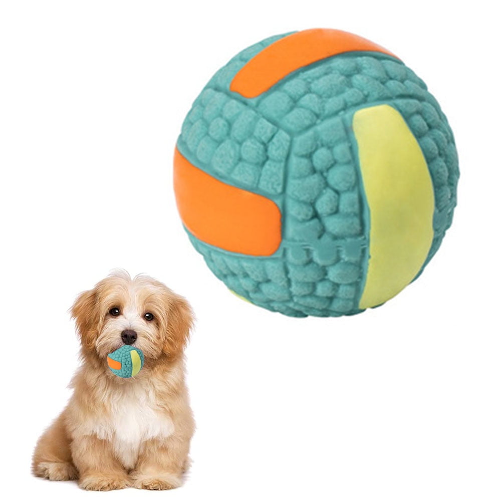 Rubber Dog Toy Balls for Small Medium Large Dogs Interactive Floating