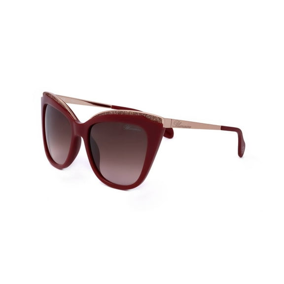 Blumarine sunglasses SBM765S WOMAN 55/18/135 09FH SHINY FULL BORDEAUX