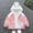 Pink, variant on Spazoro Toddlers Girls Outwear Jackets, Hooded Warm Casual Winter Cute Coats for Girls Pink Size 130/6 T