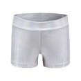 thumbnail image 6 of Gubotare Kid Girls Elastic Shorts Girls Athletic Shorts Lightweight Running Shorts for Teen Girls Kids Size 6-7 (Silver,6-7 Years), 6 of 6