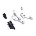 thumbnail image 2 of Soportes de torres de choque Metal, accesorios de bricolaje para 12401 12402-a 1/12, modelo , camiones, vehículos, coche , Plata, 2 of 8