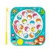 Electric Fishing Toys Educational Toys Battery Powered Board Game Musical Toy Fishing Game for Kids Preschool Children Toddlers - Blue