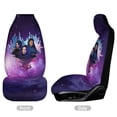 thumbnail image 3 of Descendants Characters Car Seat Covers Accessories Vehicle Front Seat Protector Mat Cover Decor Universal Fit For SUV Sedan Van Trucks, 3 of 6