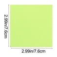 thumbnail image 4 of PSVFUJZ Colorful Square Sticky Notes Pad, 3 Inch Strong Adhesive Memo Notes for Office Home, Bright Paper Reminder Pads for To Do Lists, Planning, Bookmarks and Daily Tasks, 4 of 7